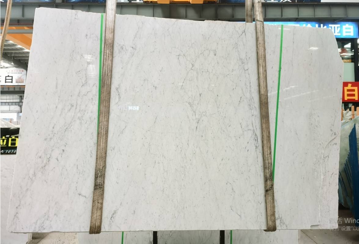 Carrara White Polished slab Carrara White Polished slab